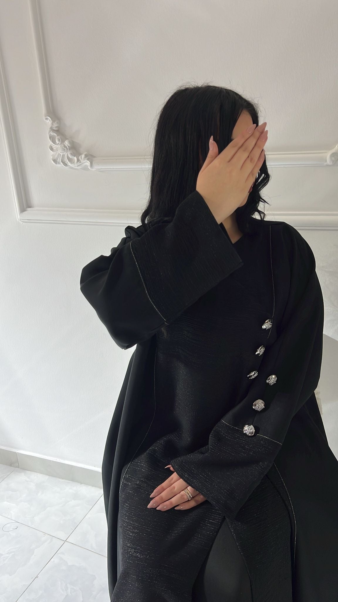 Crepe & Fokru Abaya